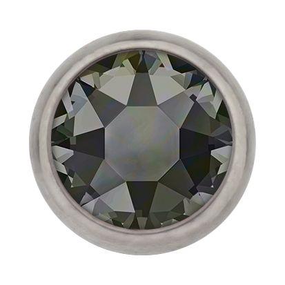 Body Jewelry Parts 16g/18g Titanium Gem Disc - 1 Piece #SPLT#6 -Rebel Bod-RebelBod