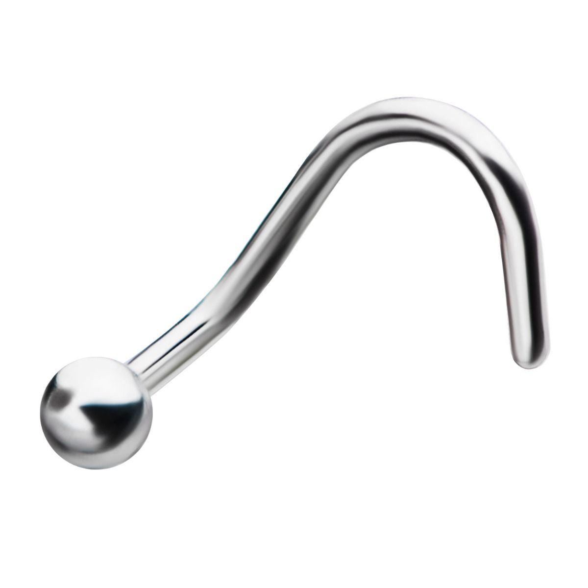 Nose Ring - Nose Screw 20g a 25mm Dome Top Nose Screw -Rebel Bod-RebelBod