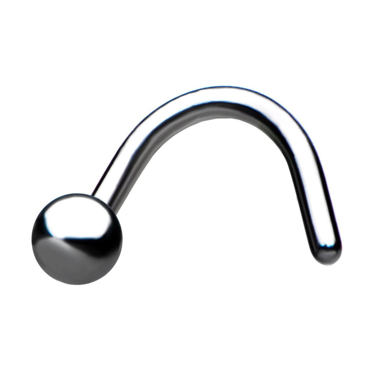 Nose Ring - Nose Screw 20g a 25mm Dome Top Nose Screw -Rebel Bod-RebelBod