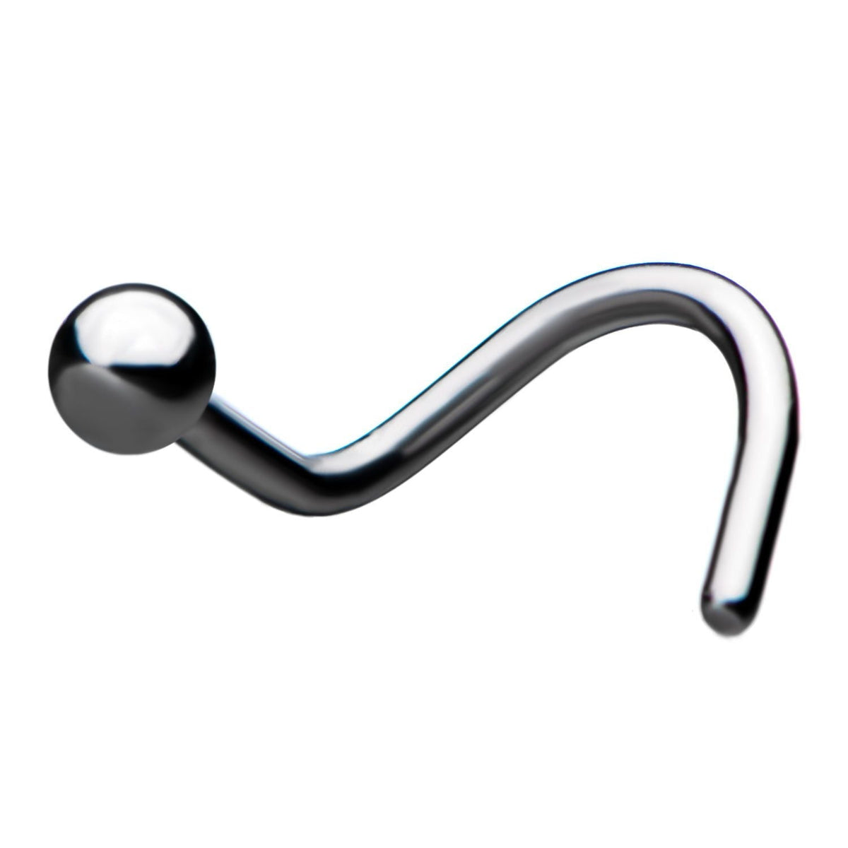 Nose Ring - Nose Screw 20g a 25mm Dome Top Nose Screw -Rebel Bod-RebelBod