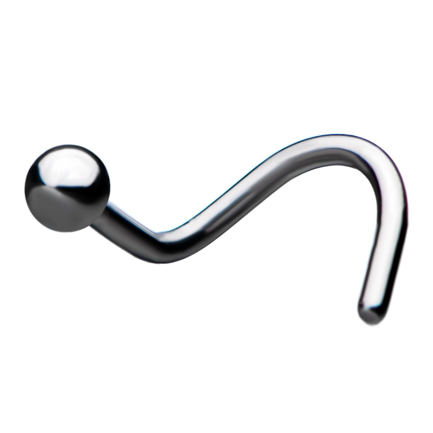 Nose Ring - Nose Screw 20g a 25mm Dome Top Nose Screw -Rebel Bod-RebelBod