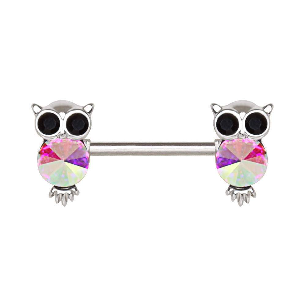 Aurora Owl Nipple Bar - 1 Piece