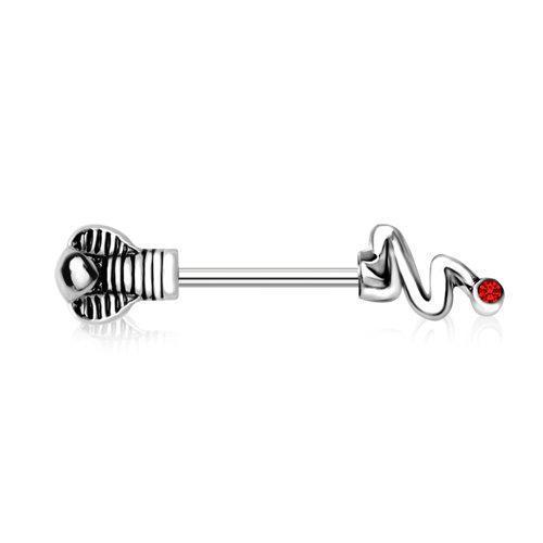 Cobra Nipple Barbell - 1 Piece