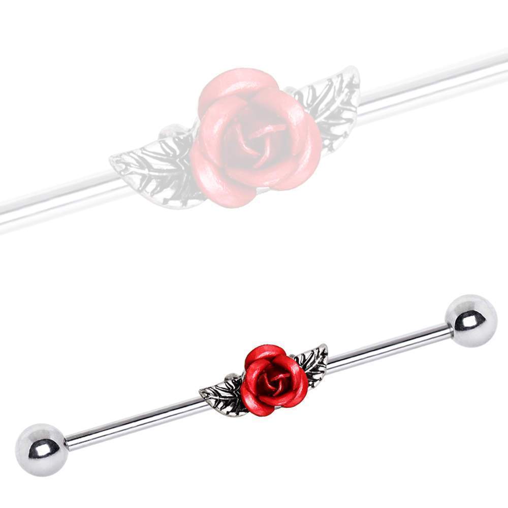 Red Rose Industrial Barbell - 1 Piece