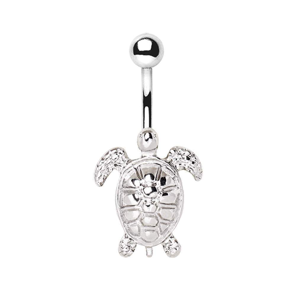 Sea Turtle Navel Ring