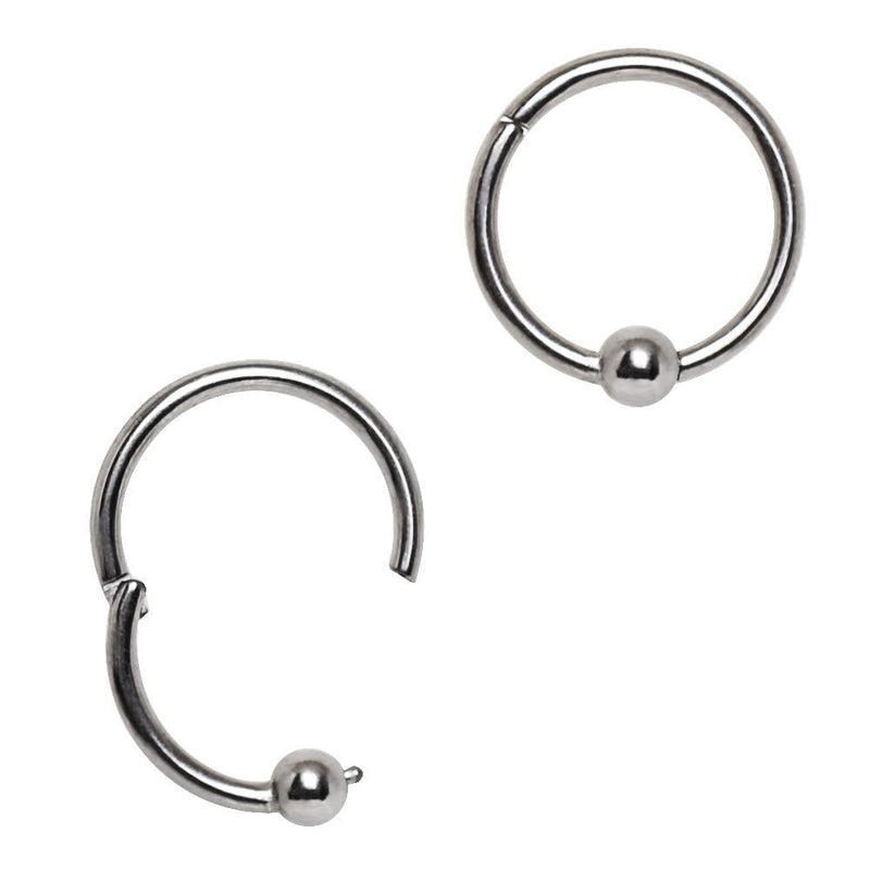 316L Surgical Steel Captive Bead Clicker Ring - Rebel Bod