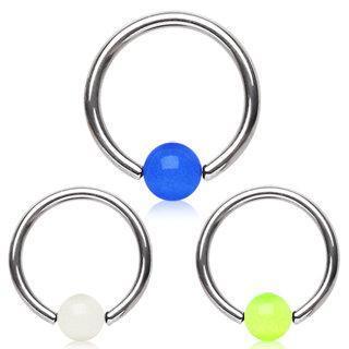 Captive Bead Ring Glow in the Dark Ball