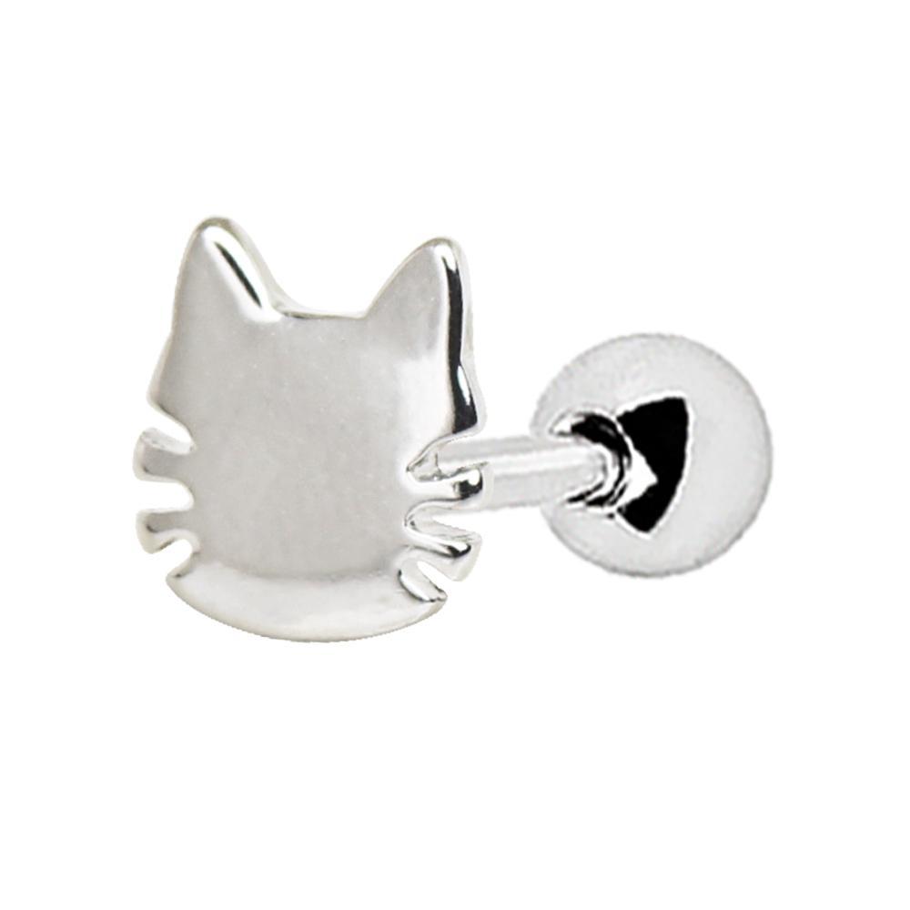 Cat Cartilage Barbell Earring - 1 Piece