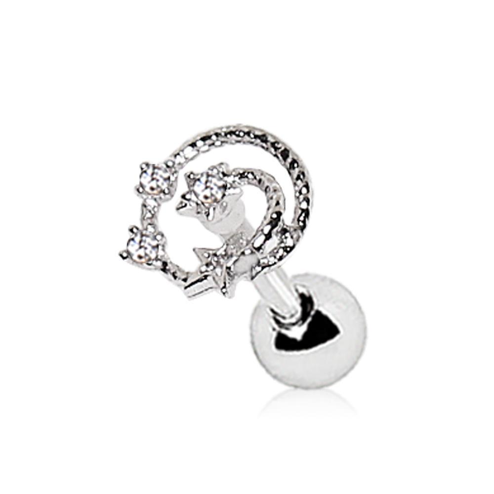 Galaxy Cartilage Barbell Earring - 1 Piece