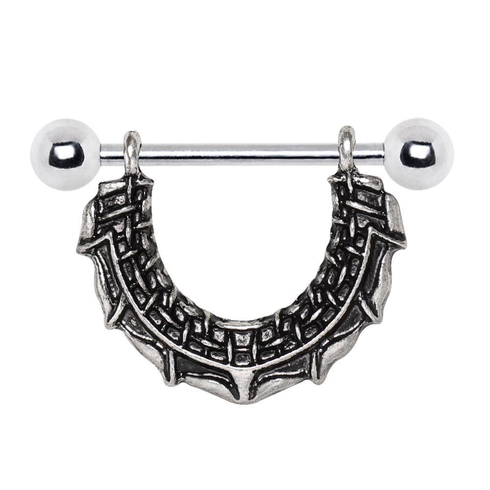 Gothic Barbwire Nipple Shield Jewelry - 1 Piece