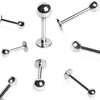 Labret Studs 316L Surgical Steel Labret / Monroe with Ball -Rebel Bod-RebelBod
