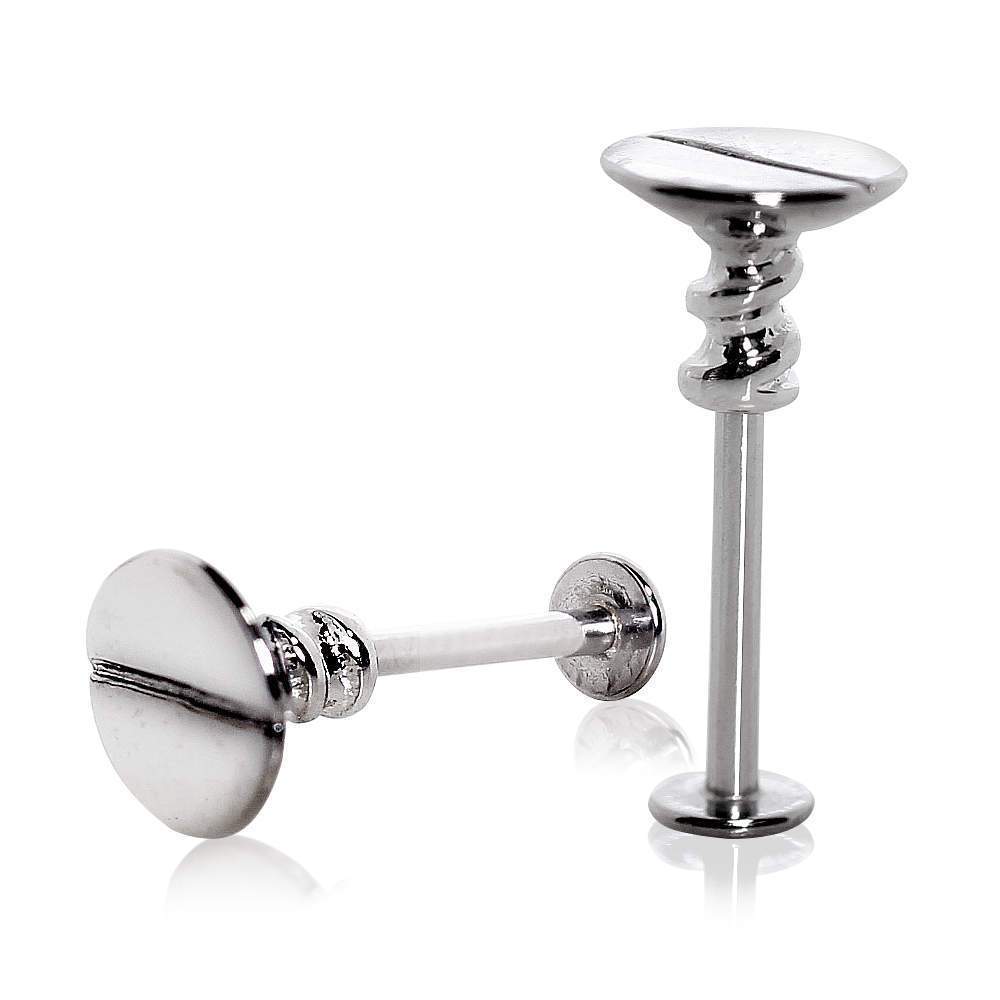 Nail Screw Top Labret