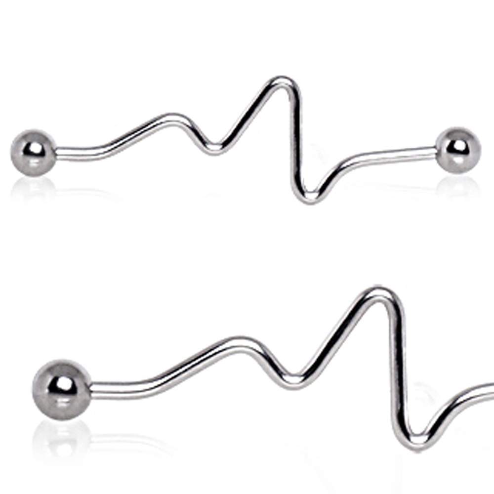 Wave Industrial Barbell - 1 Piece