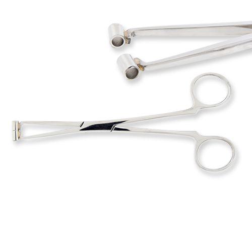 Tools 6in Long High Grade 410 Surgical Steel Septum Forceps. Tubes Are Big Enough to Allow a 10g Needle to Pass Through With Ease.  - 1 Piece -Rebel Bod-RebelBod