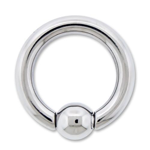 8G Titanium Captive Bead Ring - 1 Piece
