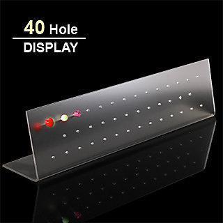 Acrylic Stand Display w/ 40 Holes