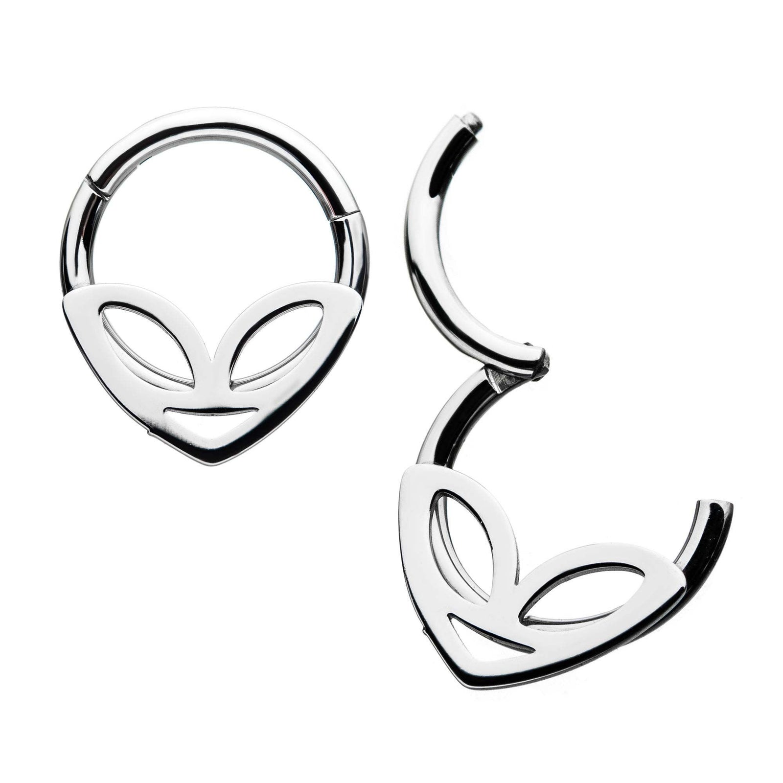 SEAMLESS CLICKER Alien Clicker Hinged Segment Ring sbvsgrh1016 -Rebel Bod-RebelBod