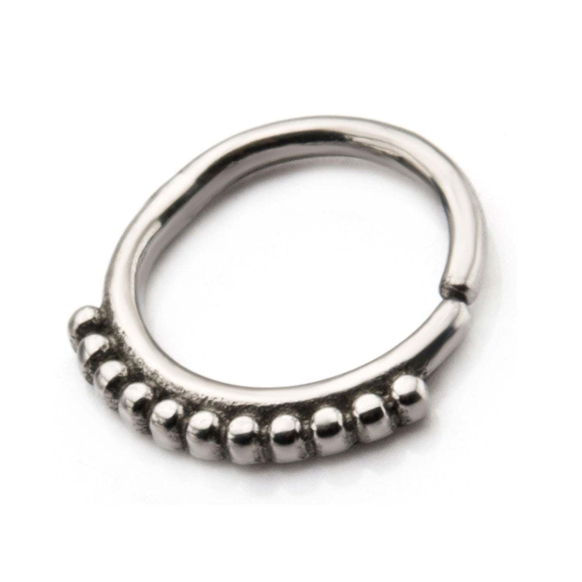 SEAMLESS RING Annealed Shotball Split Ring -Rebel Bod-RebelBod