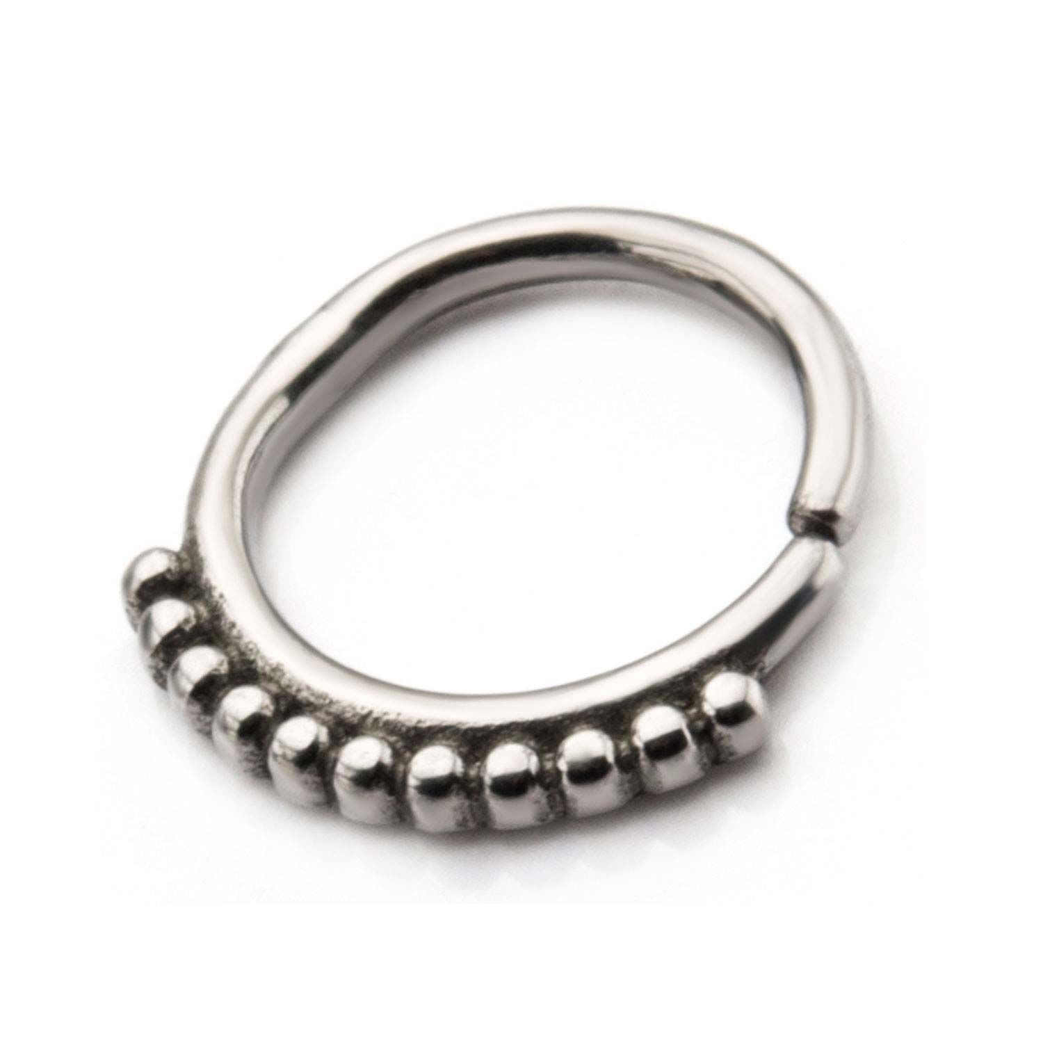 SEAMLESS RING Annealed Shotball Split Ring -Rebel Bod-RebelBod
