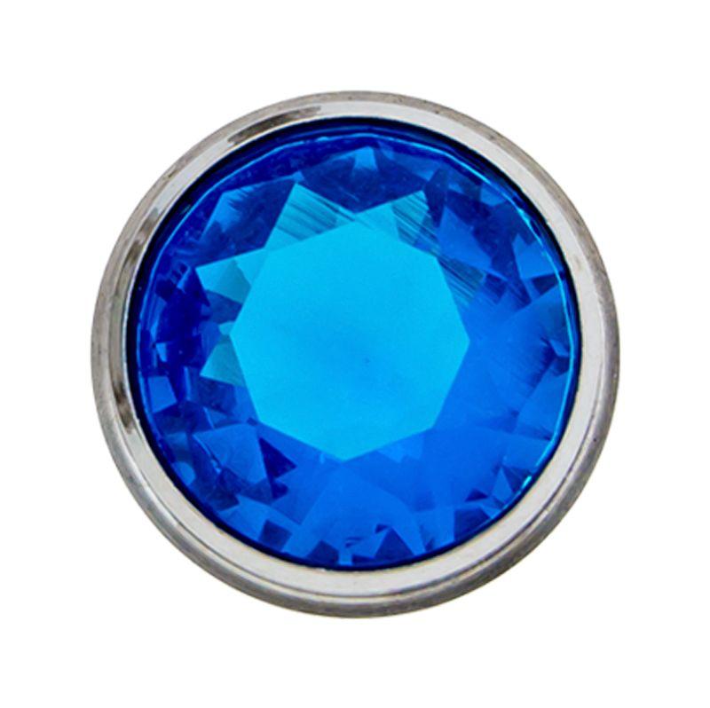 Body Jewelry Parts Aqua Gem Insert  - 1 Piece -Rebel Bod-RebelBod