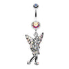 Aurora Borealis Tinker Bell Sparkle Belly Button Ring