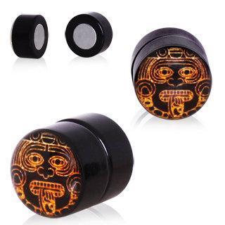 Aztec Magnetic Fake Plugs - 1 Piece