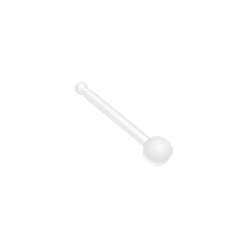 Ball Top Clear UV Acrylic Nose Stud Retainer
