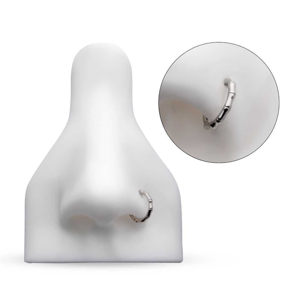 SEAMLESS CLICKER Bamboo Side Facing Hinged Segment Clicker -Rebel Bod-RebelBod