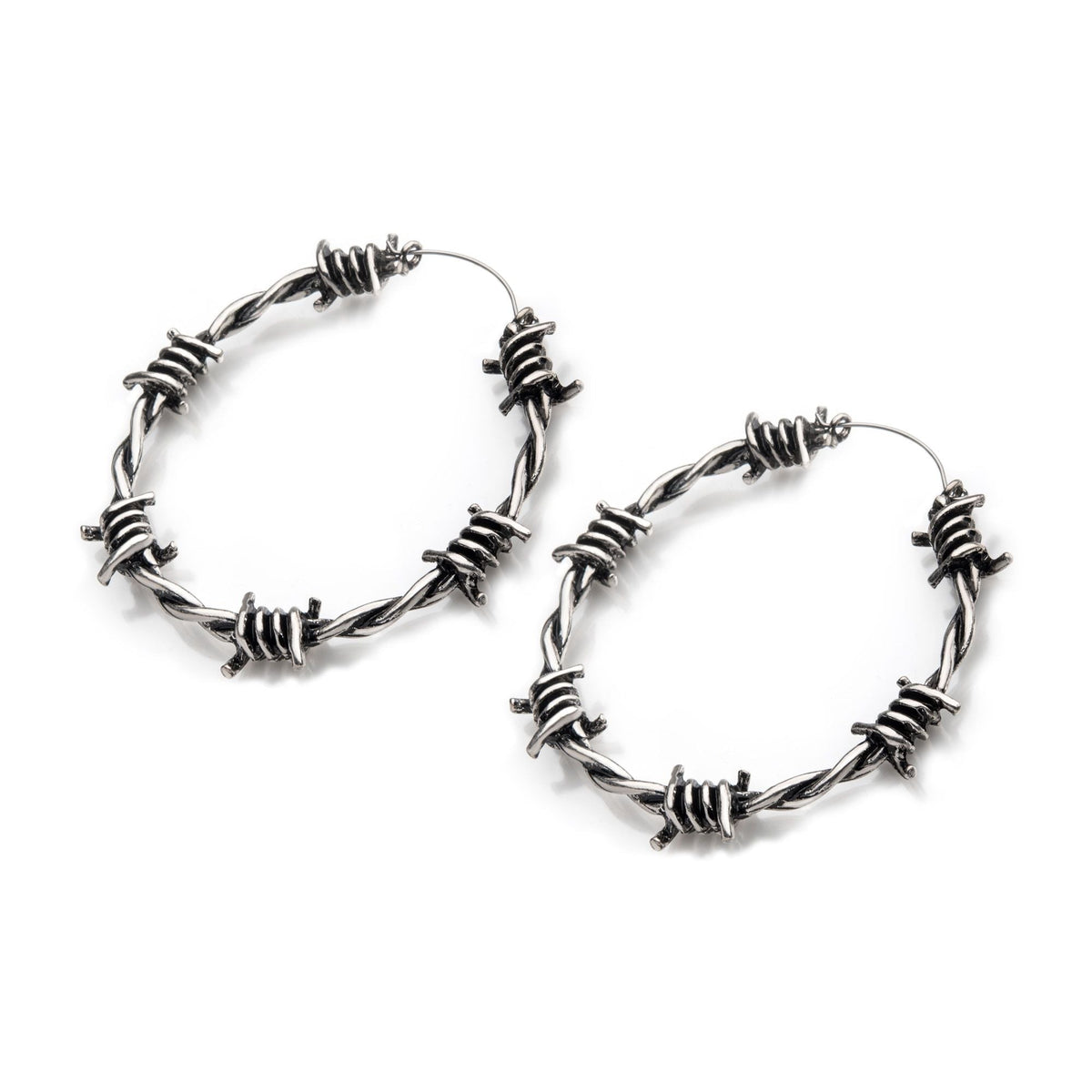 Barbed Wire Plug Hoops -Rebel Bod-RebelBod