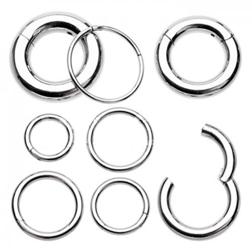 SEAMLESS CLICKER Basic Steel Seamless Clicker Ring - 1 Piece #SPLT#5 -Rebel Bod-RebelBod