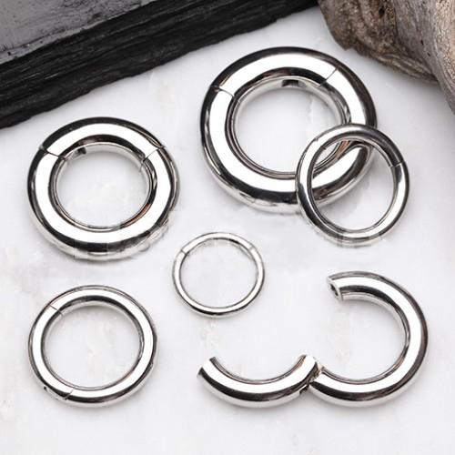 SEAMLESS CLICKER Basic Steel Seamless Clicker Ring - 1 Piece #SPLT# * -Rebel Bod-RebelBod