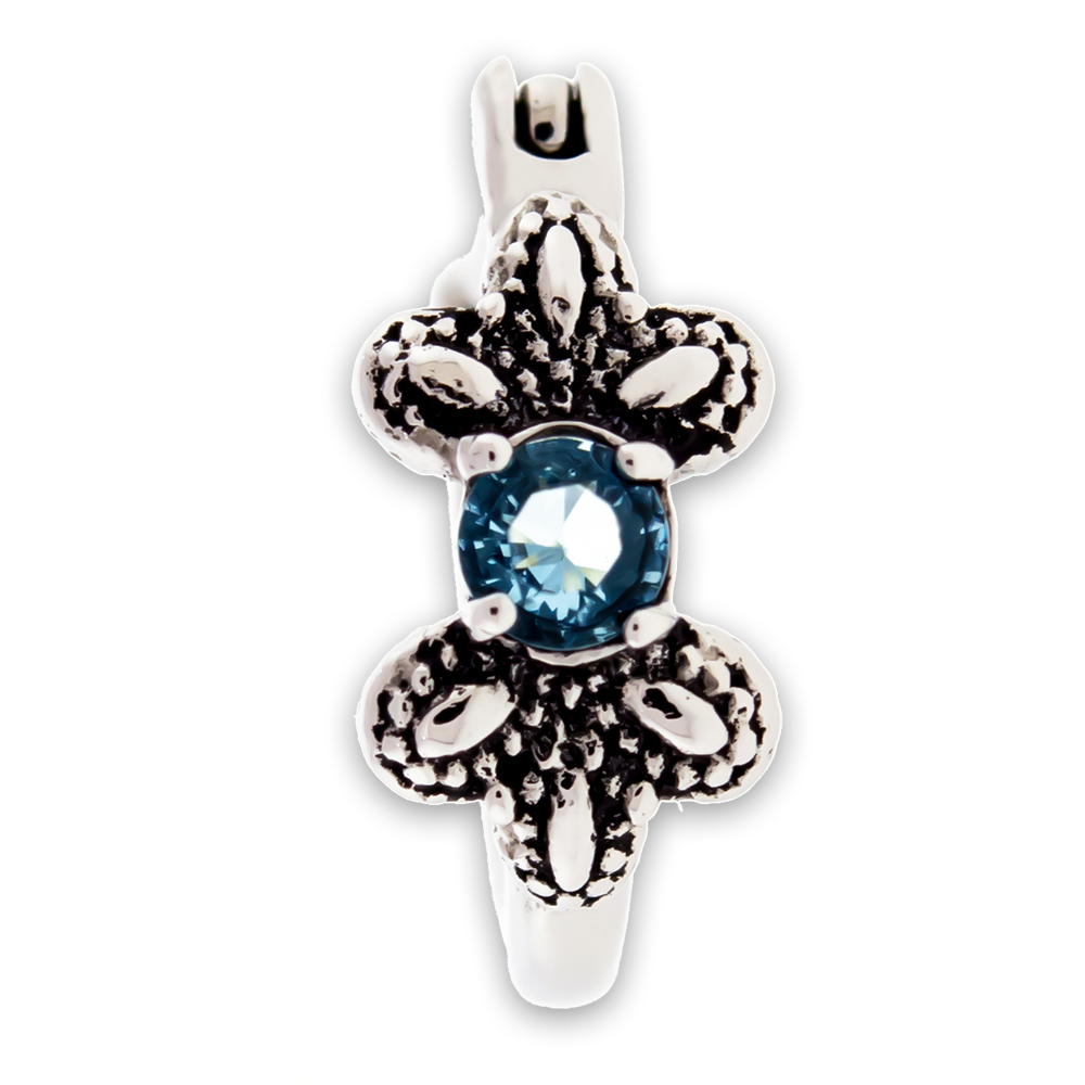 SEAMLESS CLICKER Beaded Petals With Gem Ear Clicker - 1 Piece -Rebel Bod-RebelBod