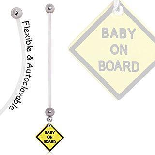 BioFlex Baby On Board Sign Pregnancy Navel Ring