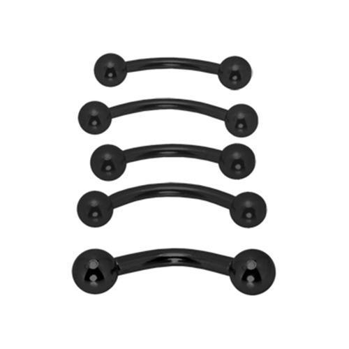 Black Curve Barbell - 1 Piece