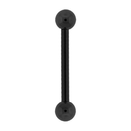 STRAIGHT BARBELL Black Line Externally Threaded Straight Barbells - 1 Piece -Rebel Bod-RebelBod