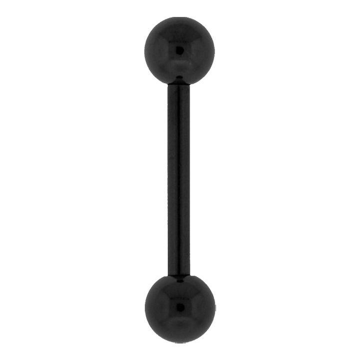 STRAIGHT BARBELL Black Line Externally Threaded Straight Barbells - 1 Piece -Rebel Bod-RebelBod