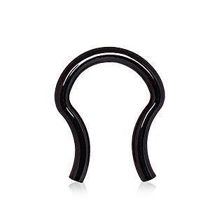 Black PVD Plated Septum Retainer