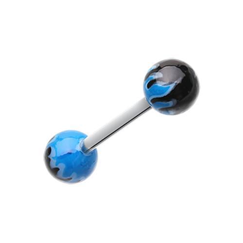 Blue on sale tongue ring