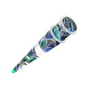 Blue/Green Marble Lava UV Acrylic Ear Stretching Taper - 1 Pair