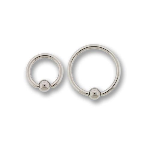 CAPTIVE BEAD RING Blurple Titanium Captive Bead Ring - 1 Piece - Special -Rebel Bod-RebelBod