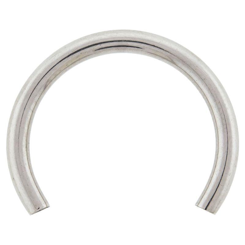 CIRCULAR BARBELL | HORSESHOE Blurple Titanium Horseshoe Circular Barbell Post Only Internally Threaded - 1 Piece - Special -Rebel Bod-RebelBod