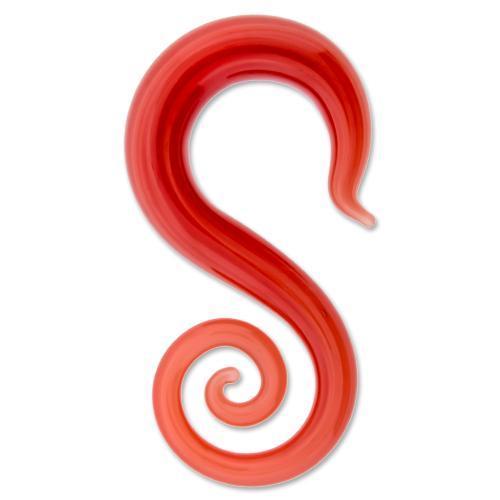 Borosilicate Glass Electric Red Seahorse - 1 Piece #SPLT#2