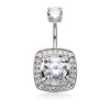 Clear Classic Grand Essentia Belly Button Ring