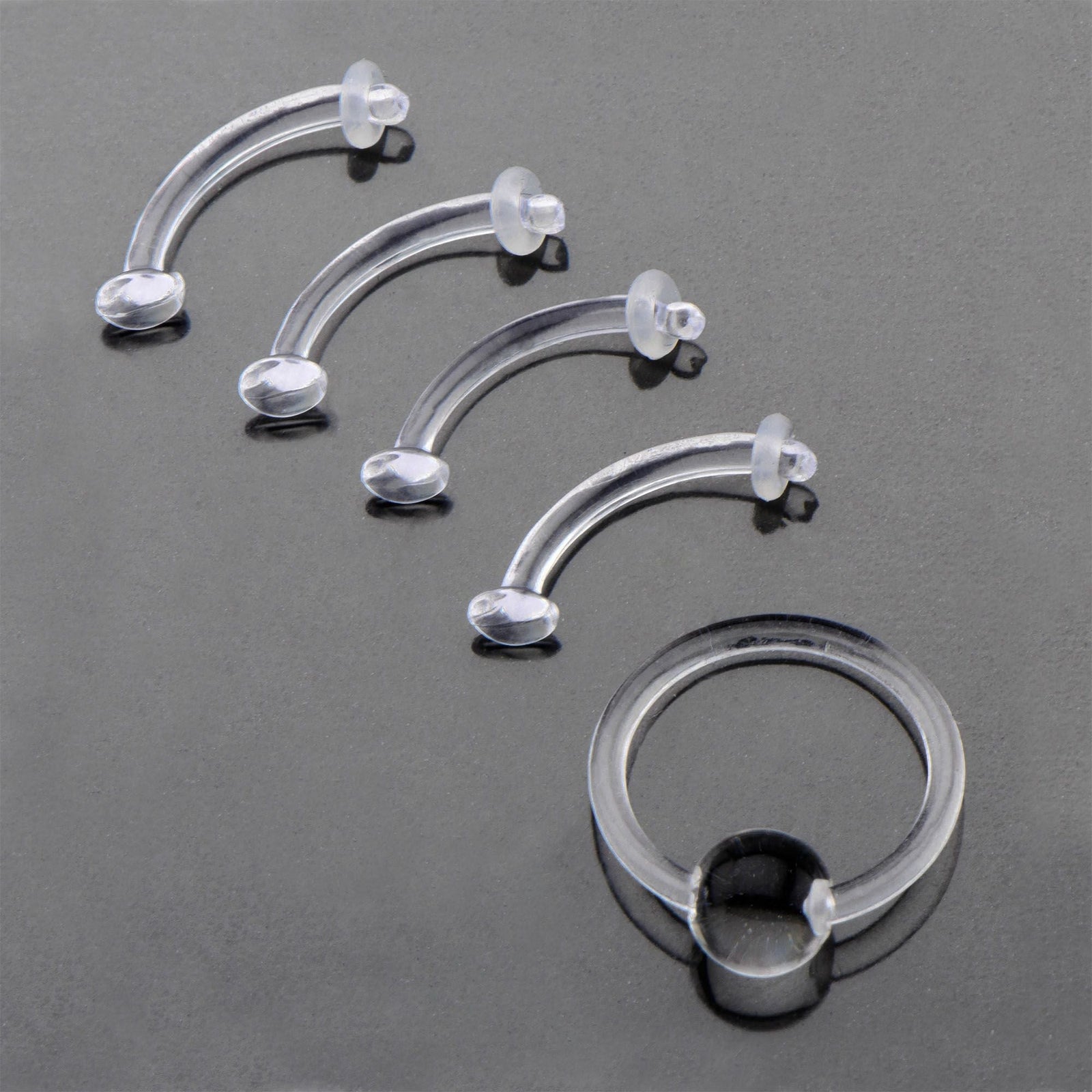 Retainers Clear Curve CBR Retainers Multi Pack - 1 Pack -Rebel Bod-RebelBod