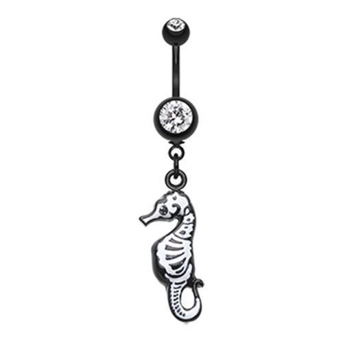 Seahorse belly button ring store