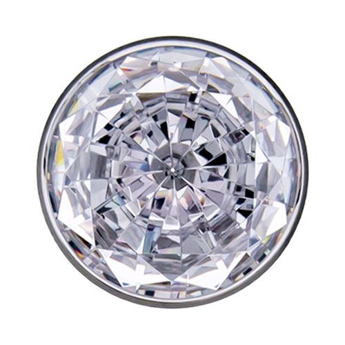 Clear Gem Insert - 1 Piece -Rebel Bod-RebelBod