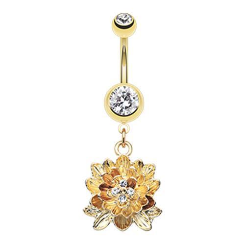 24k gold belly button rings online