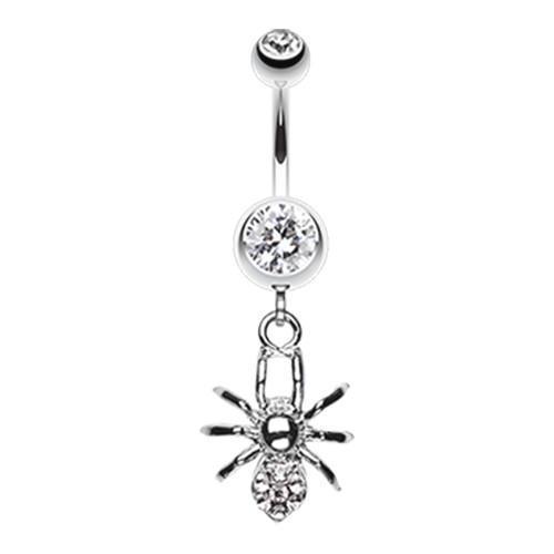 Spider belly button ring shop