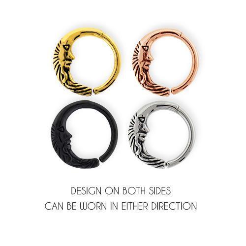 Crescent Moon Bendable Seamless Ring Bendable Ring - 1 Piece