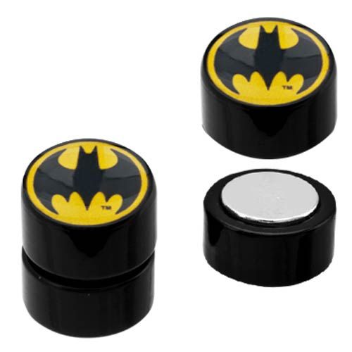 DC COMICS DC Comics Batman Logo Fronts Faux Plug -Rebel Bod-RebelBod